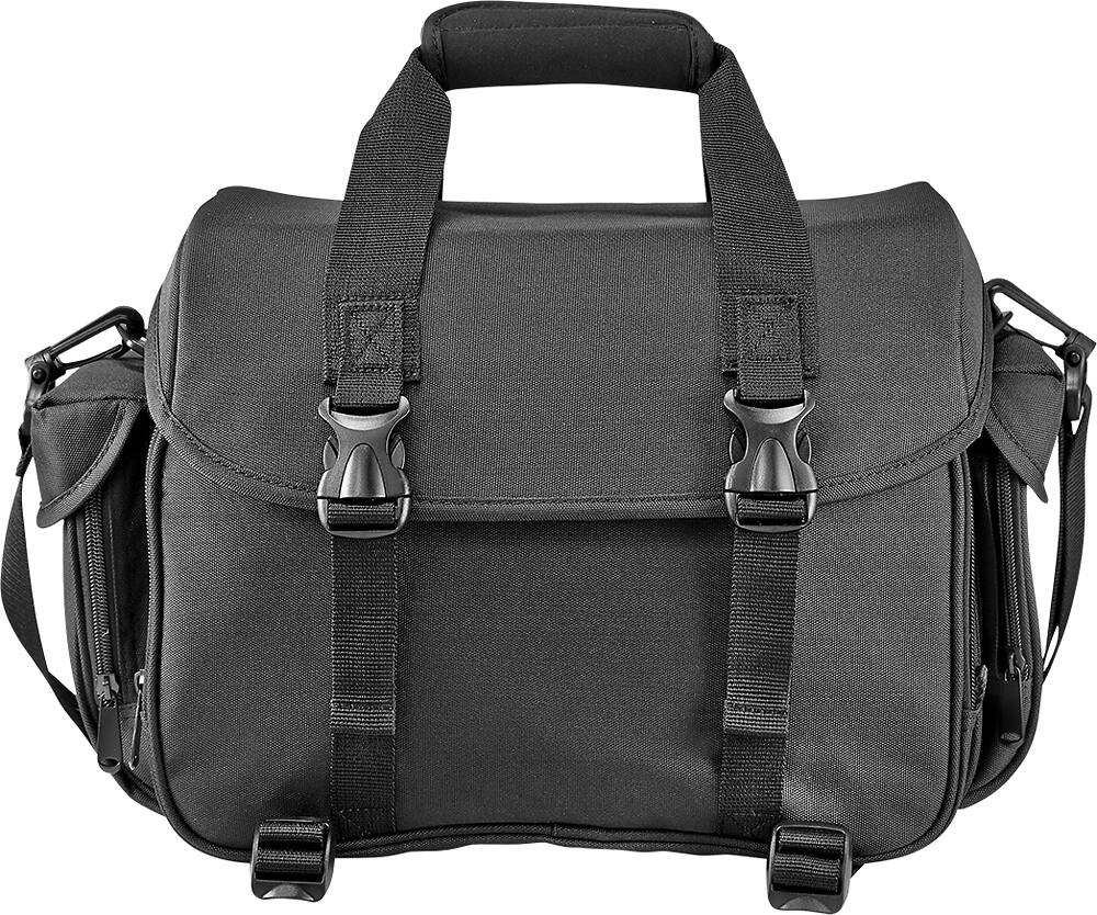 Dynex™ DSLR Camera Gadget Bag Black DXDSLRLG08 Best Buy