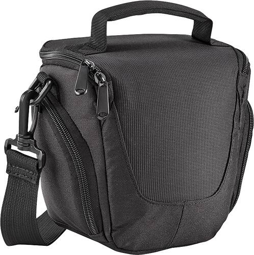 Angle. Dynex™ - Camera Case - Black.