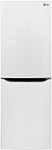 Front Zoom. LG - 10.1 Cu. Ft. Counter Depth Bottom-Freezer Refrigerator - Smooth White.