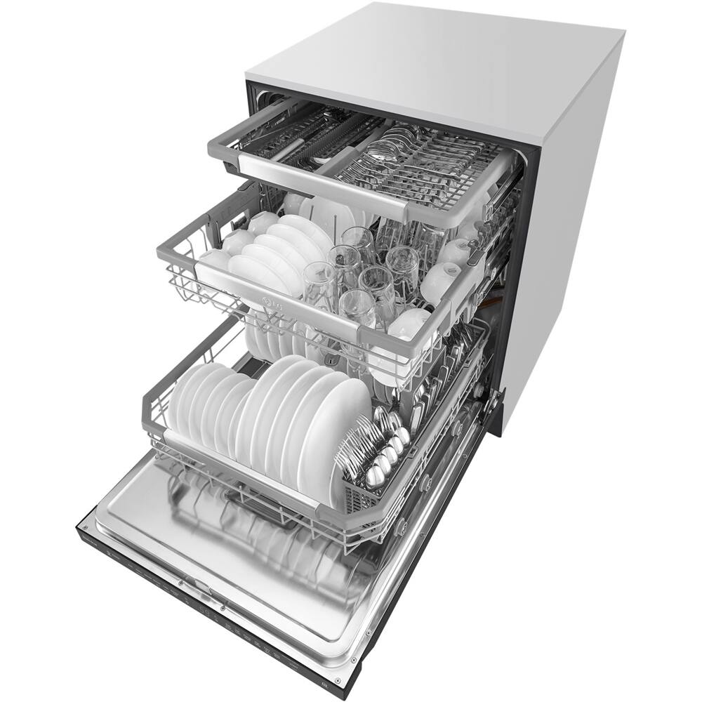 Questions and Answers LG 24" Top Control Smart WiFi Enabled Dishwasher with QuadWash and