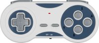 Front Zoom. Insignia™ - Wireless Controller for SNES Classic and NES Classic - Gray.