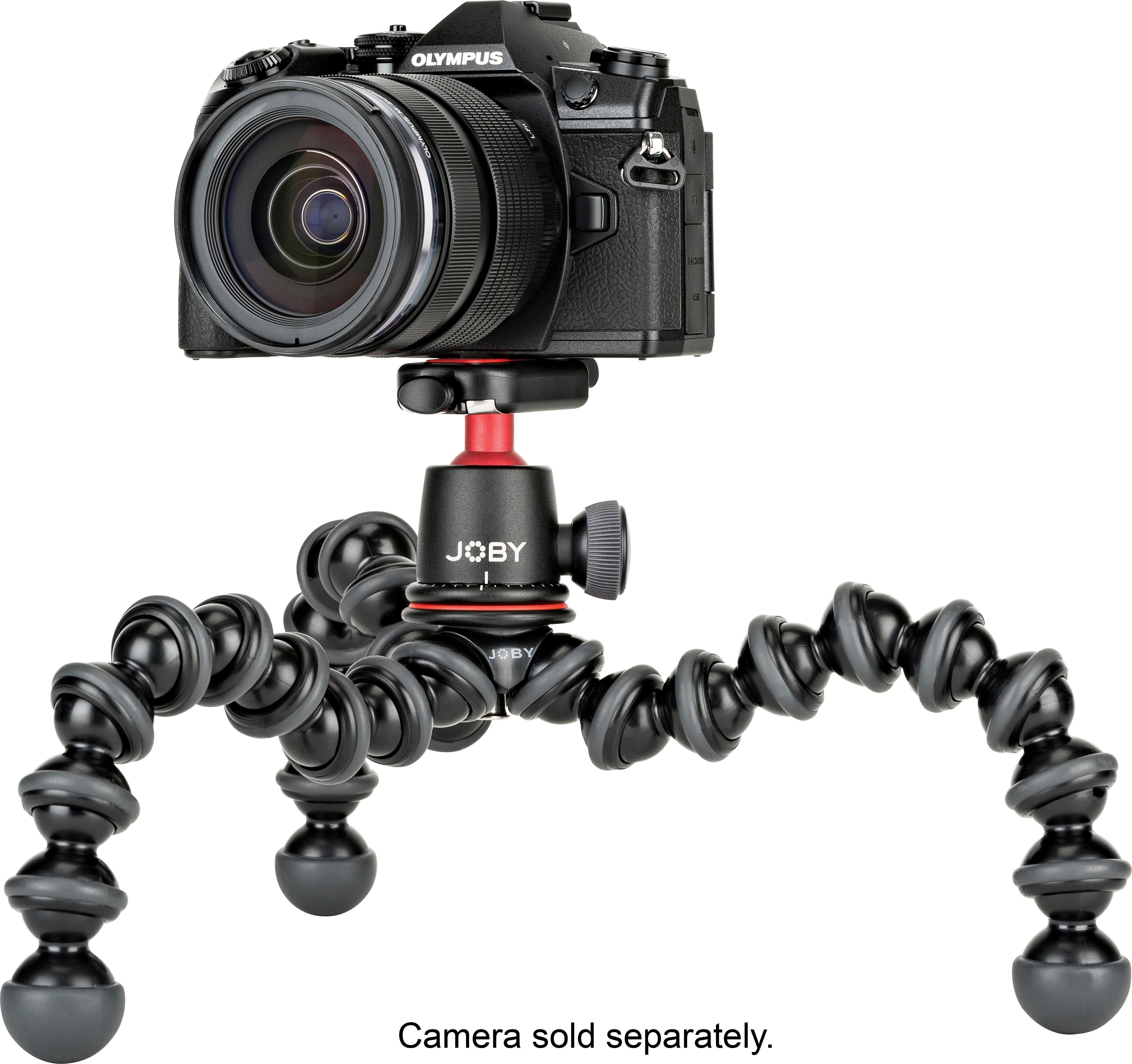 JOBY GorillaPod 1K SMART Vlogging Tripod Black/Red/Charcoal JB01636-BWW -  Best Buy