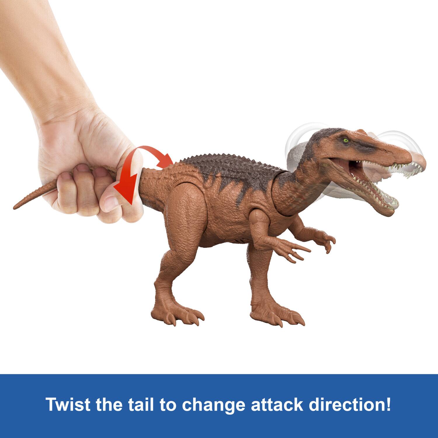 Twist the tail to change attack direction!