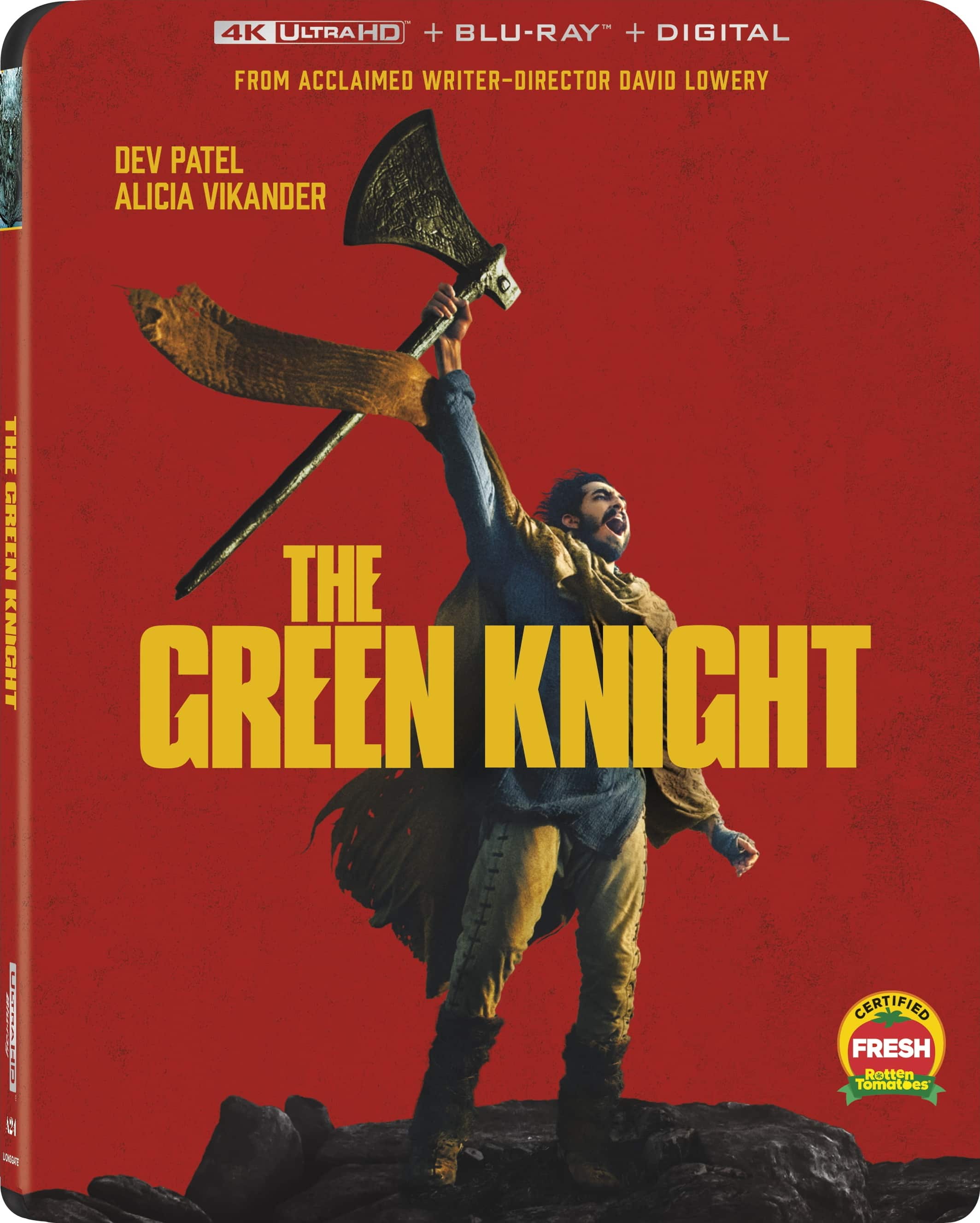 Alt View 1. The Green Knight - 4K Blu-Ray.