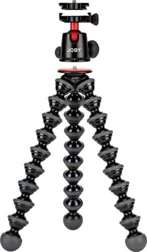 JOBY - GorillaPod 5K Kit Tripod - Black/red/charcoal-Angle_Standard 