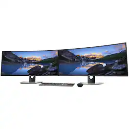Dell - UltraSharp U3818DW 38" IPS LED UltraWide HD Monitor - Black