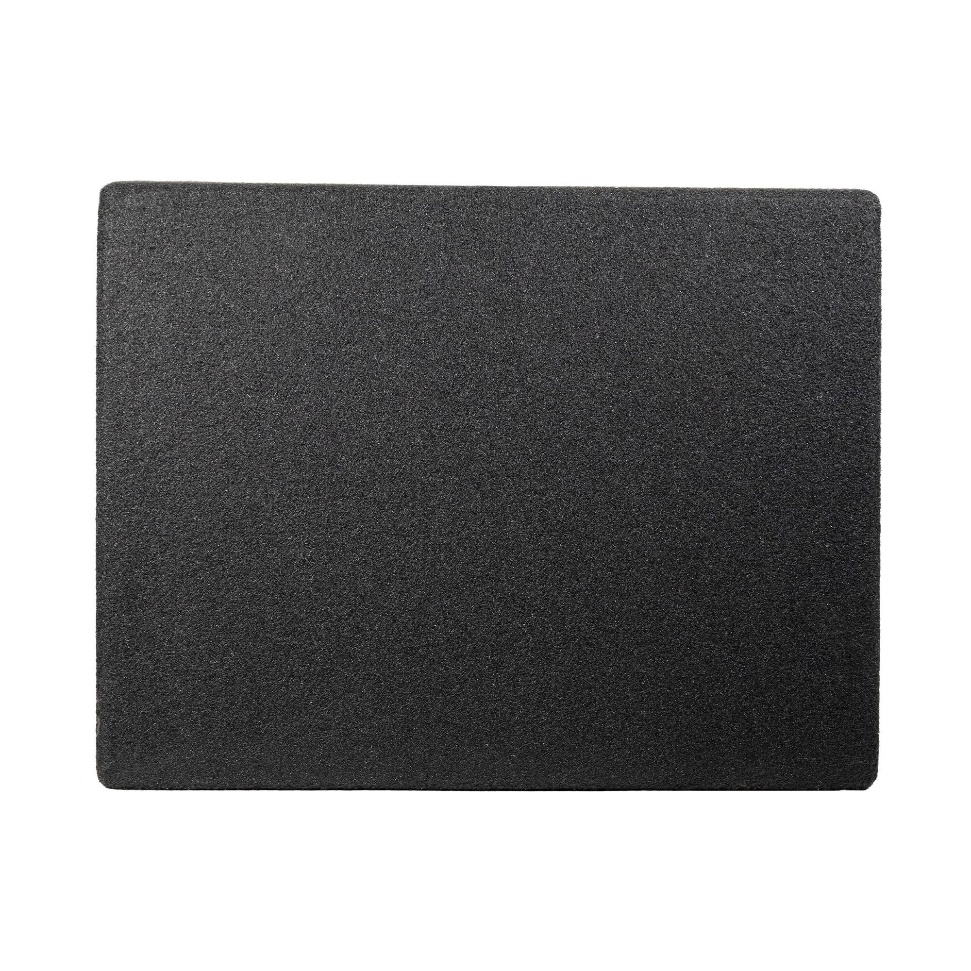 Alt View 5. QPower - QPower 8 Inch Single Horn Ported Subwoofer Box Enclosure, 5/8" MDF, Black Carpet - BLACK.