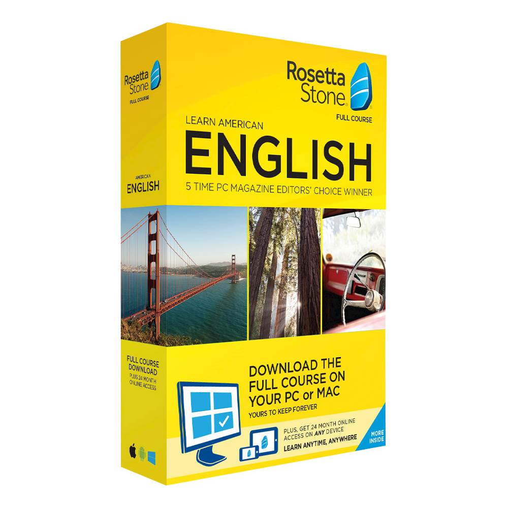 Rosetta Stone American English Full Course Online Subscription with  Download (2-Year Subscription) ROS228800F116 - Best Buy