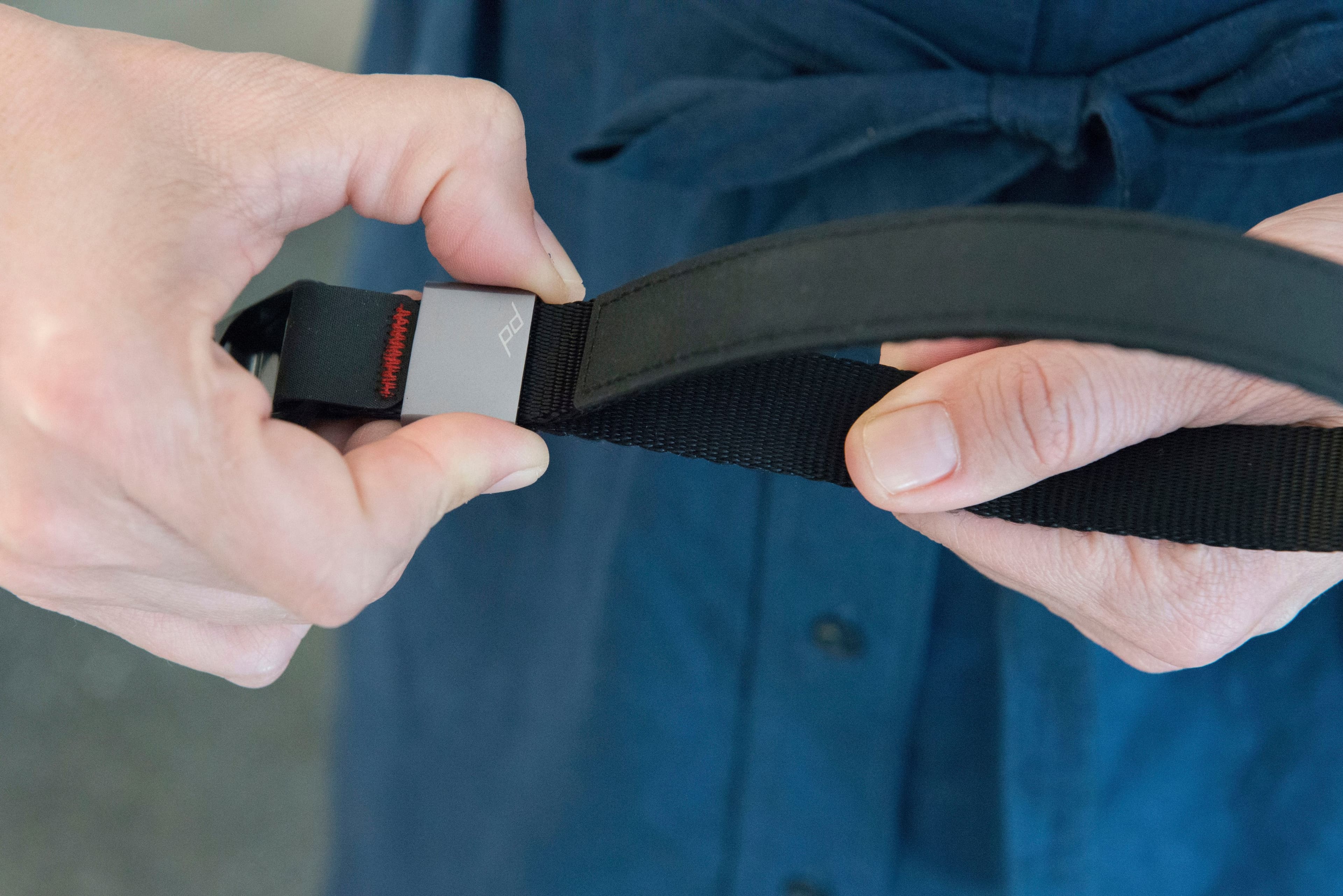 Alt View 16. Peak Design - Cuff Camera Strap - Black.