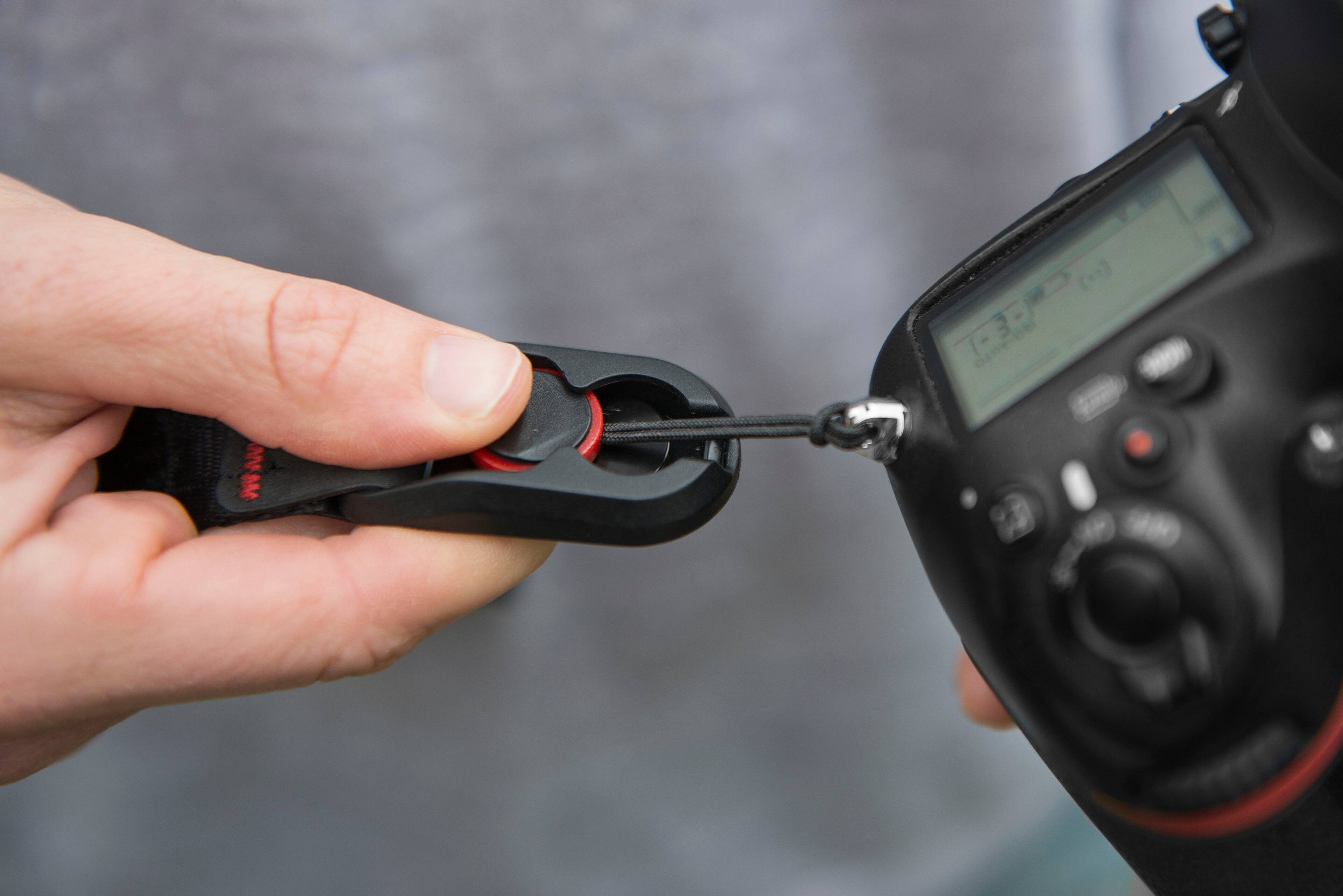 Alt View 18. Peak Design - Cuff Camera Strap - Black.