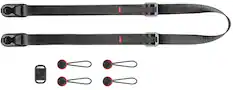 Angle. Peak Design - Leash Camera Strap - Black.