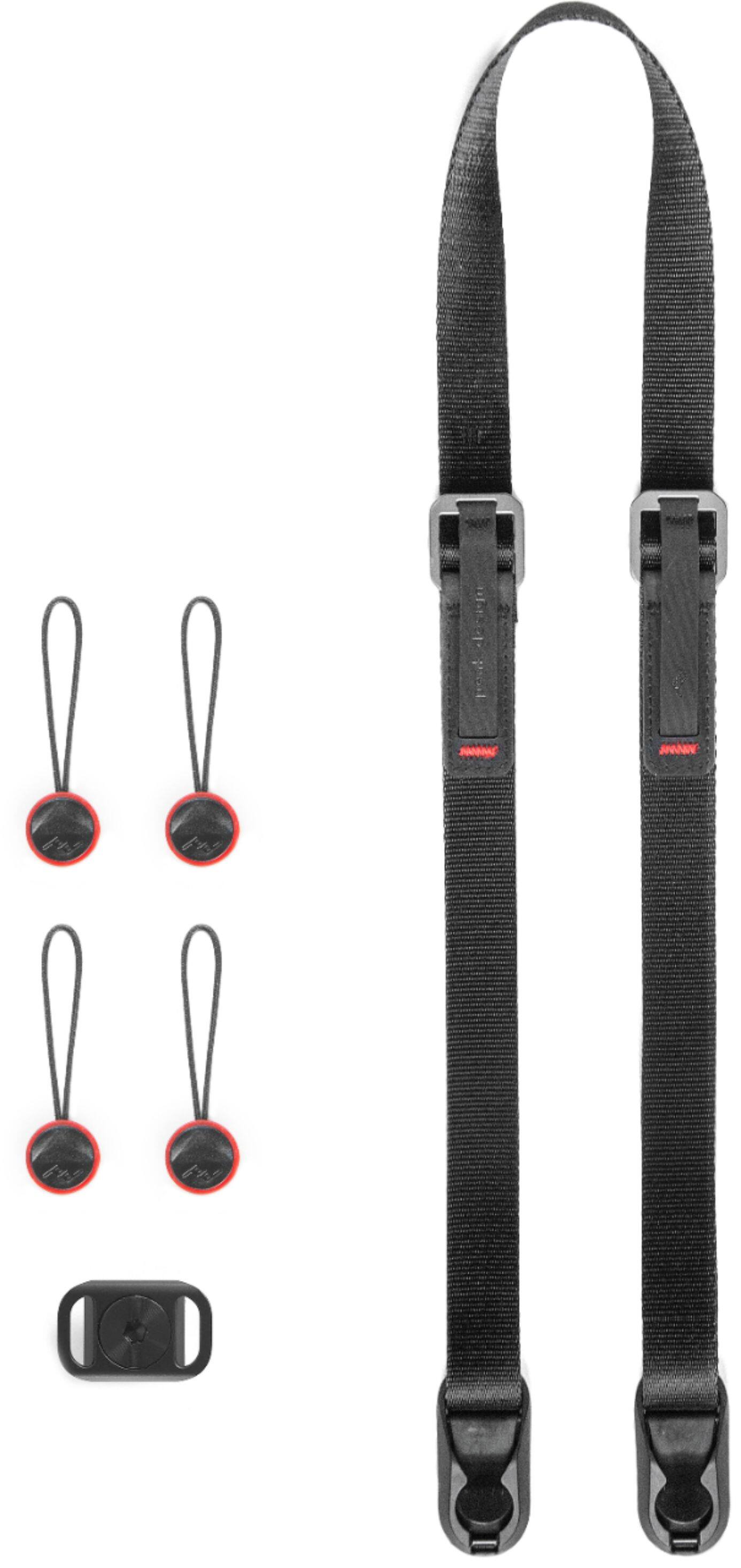 Alt View 11. Peak Design - Leash Camera Strap - Black.