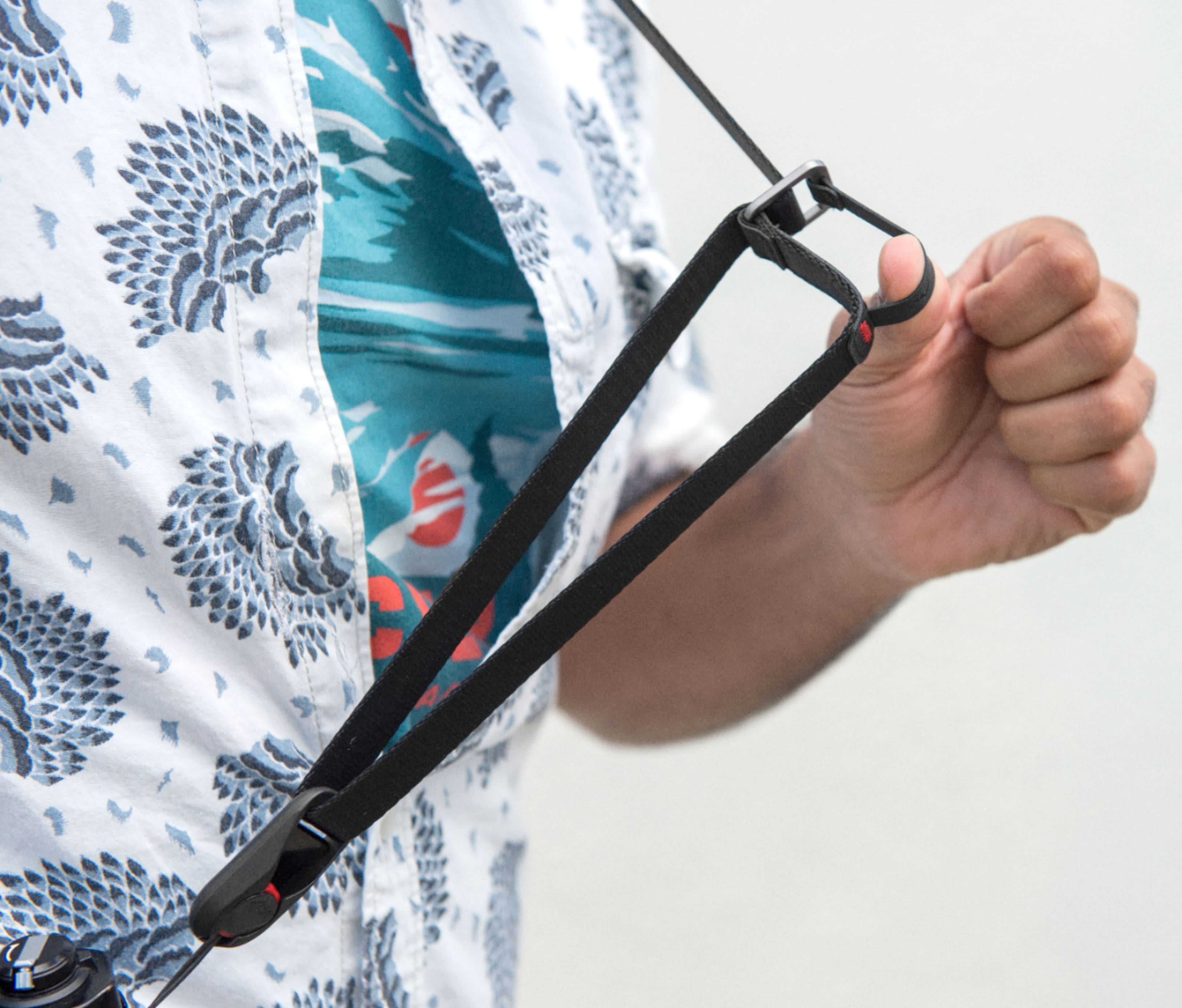 Alt View 13. Peak Design - Leash Camera Strap - Black.