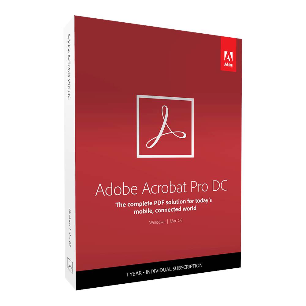 acrobat pro dc subscription one-year download