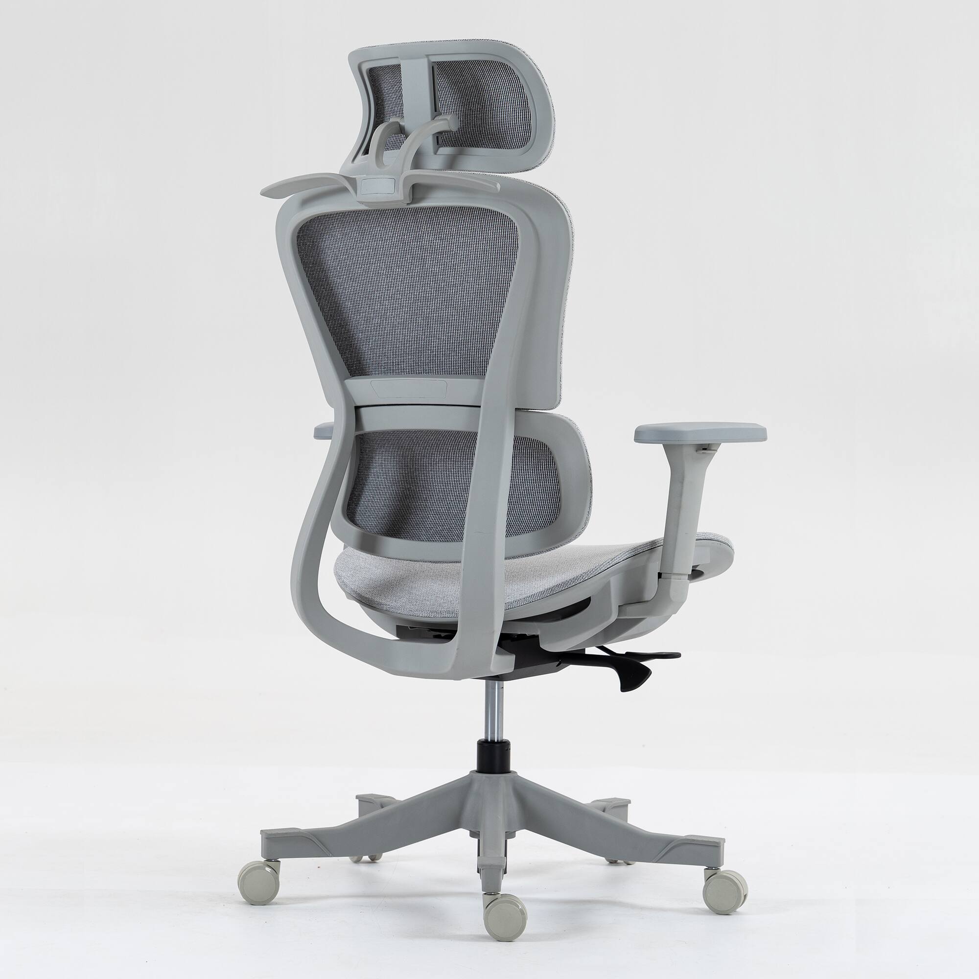 Alt View 1. GOODSILO - Ergonomic High Back Mesh Office Chair with Adjustable Lumbar Support - Grey.