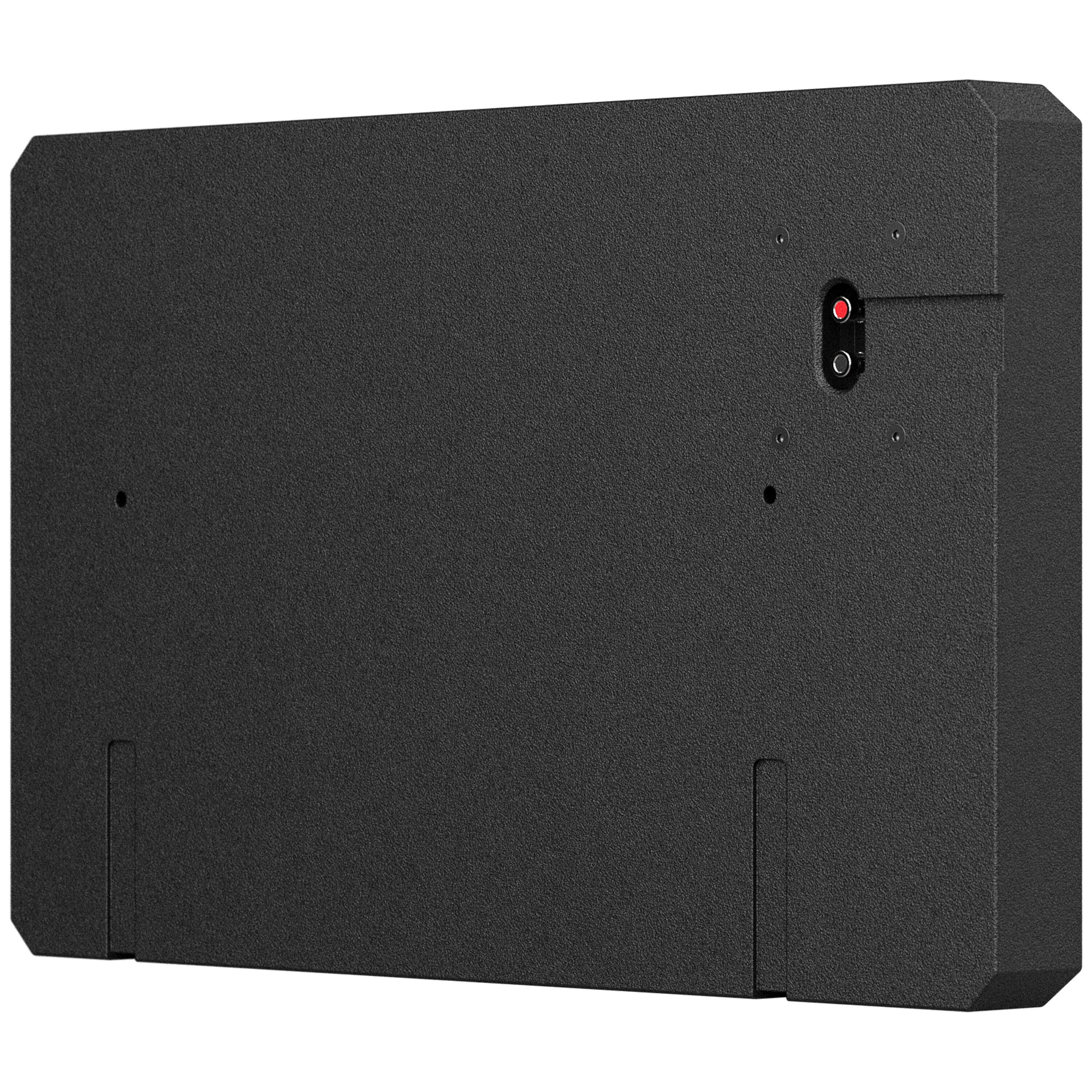 Alt View 15. AudioControl - 12” Single-Voice-Coil 2-Ohm Loaded Subwoofer Enclosure - Black.