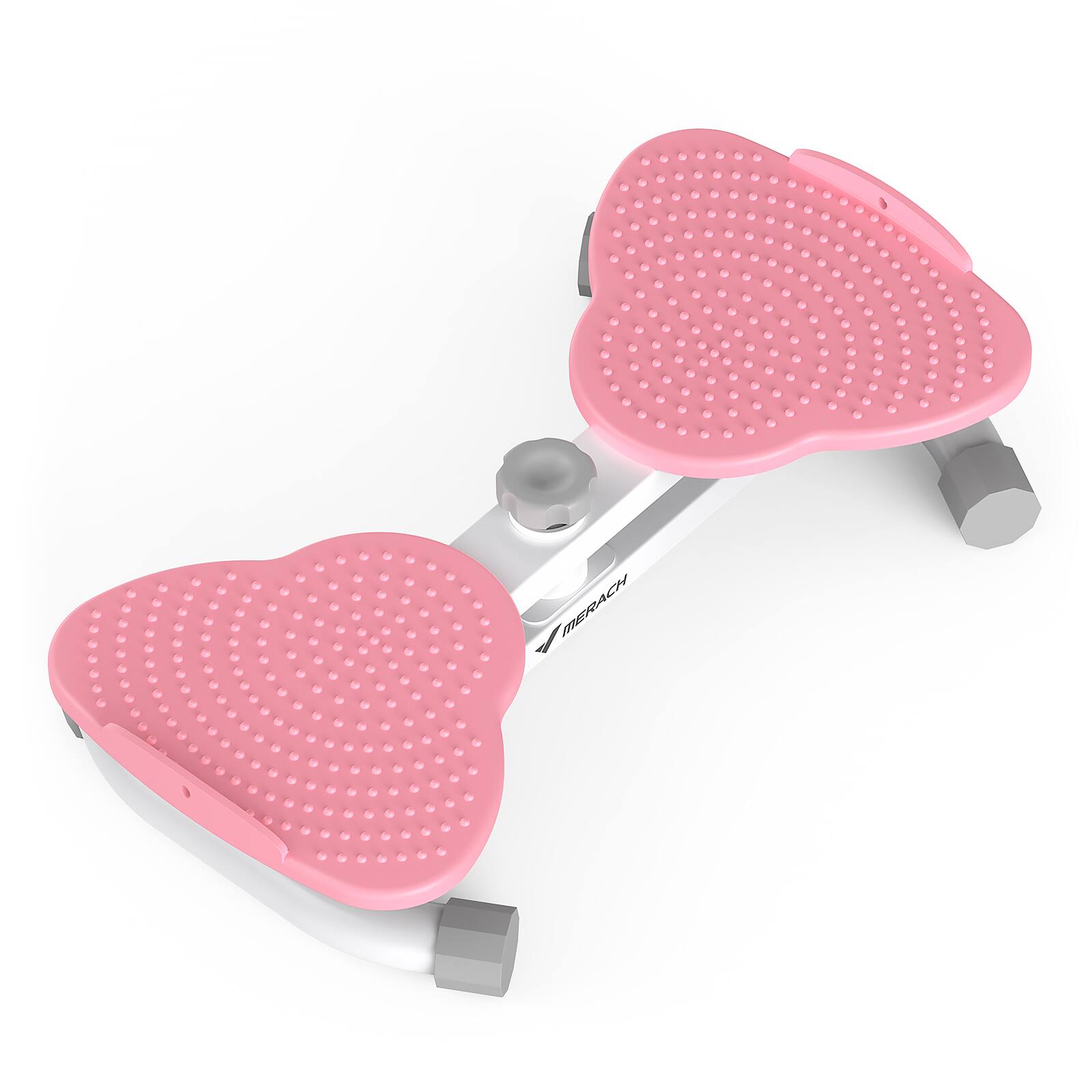 Left. MERACH - MERACH Waist Twister, Ab Machine with 300 lbs Weight Capacity, Workout for Slim - Pink.