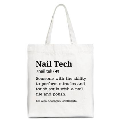 Nail Tech
/nail tek/
Someone with the ability to perform miracles and touch souls with a nail file and polish.
See also: therapist, confidante.
