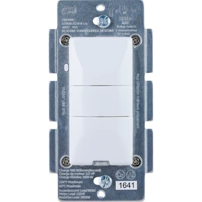 GE - Z-Wave Plus Wireless Smart In-Wall Dimmer Switch - White