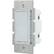 Alt View 11. GE - Z-Wave Plus Wireless Smart In-Wall Light Switch - White.