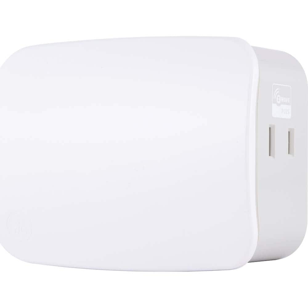 UPC 030878142809 product image for GE - Z-Wave Plus Wireless Smart Plug-In Dimmer Switch - White | upcitemdb.com