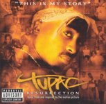 Front Standard. Tupac: Resurrection [Music From and Inspired By the Motion Picture] [CD] [PA].