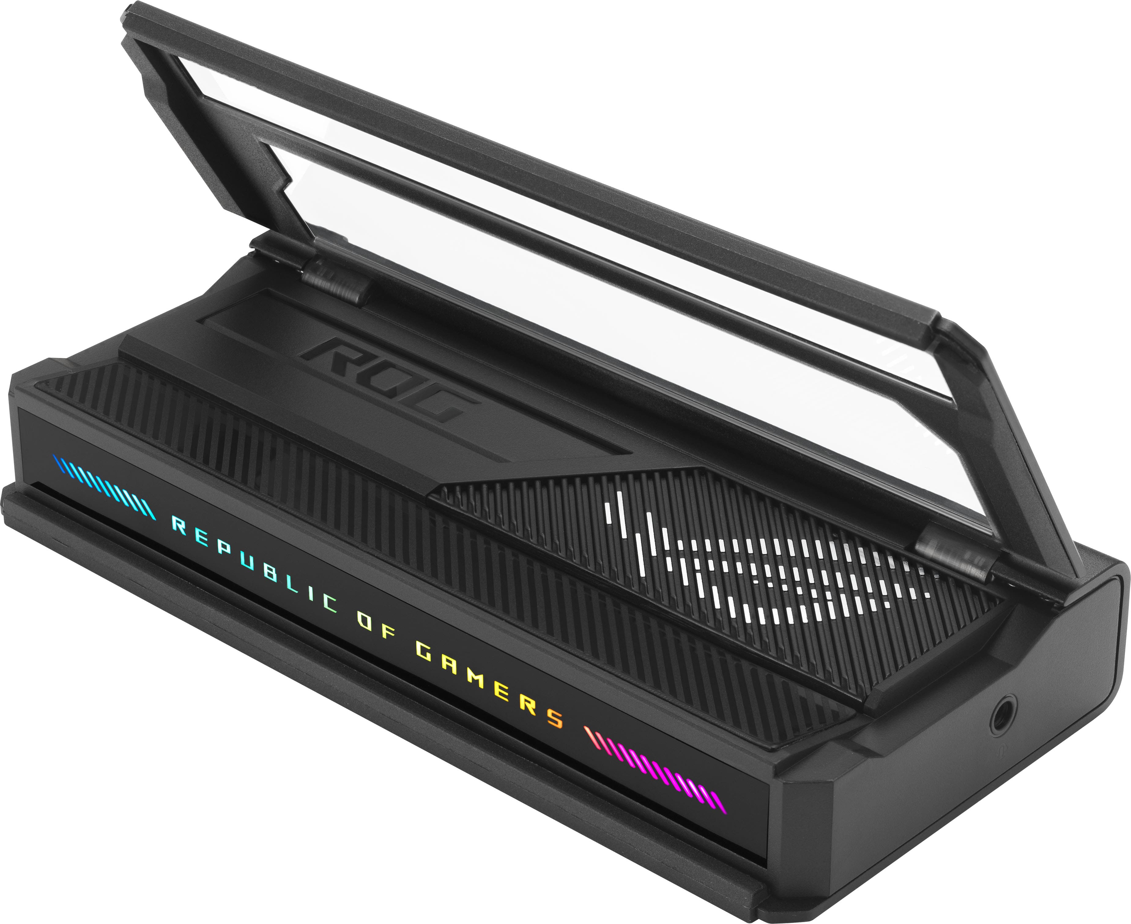 ASUS - ROG Bulwark 7-in-1 Charging Dock for ROG Xbox Ally (HDMI 2.1, USB-A 3.2, USB-C 3.2) - Black