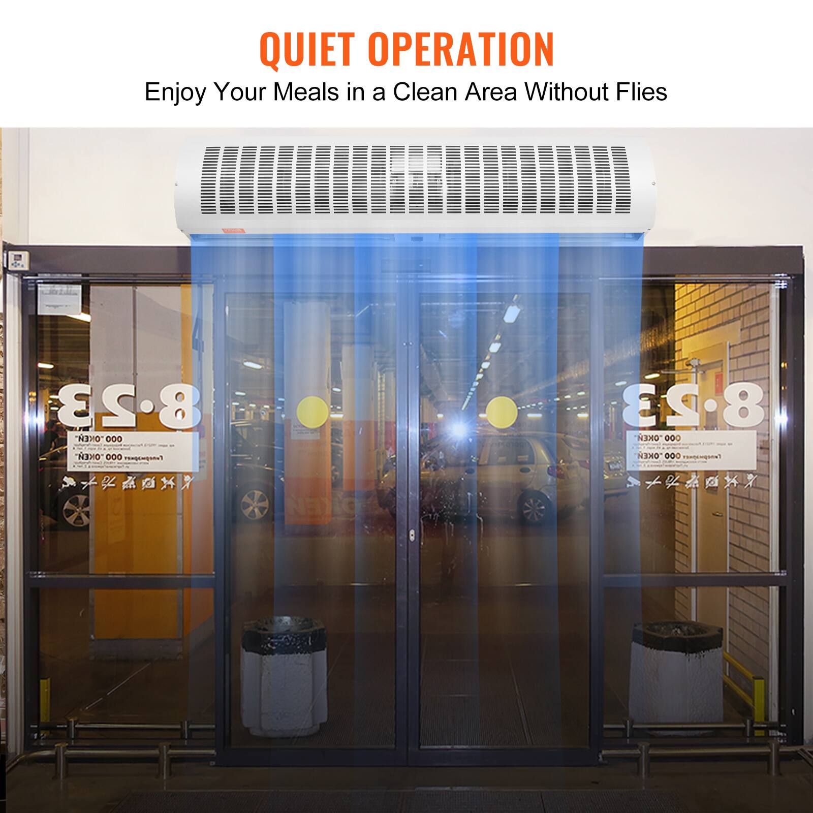 QUIET OPERATION  
Enjoy Your Meals in a Clean Area Without Flies  

823 " O00 K 000 gngacw  
NEXIO 8.23 E 000 0-K 000