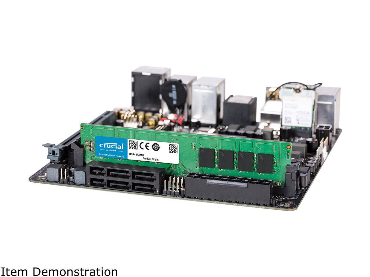 Crucial  
CE 20  
DDR4 UDIMM  
Product Origin  
Item Demonstration
