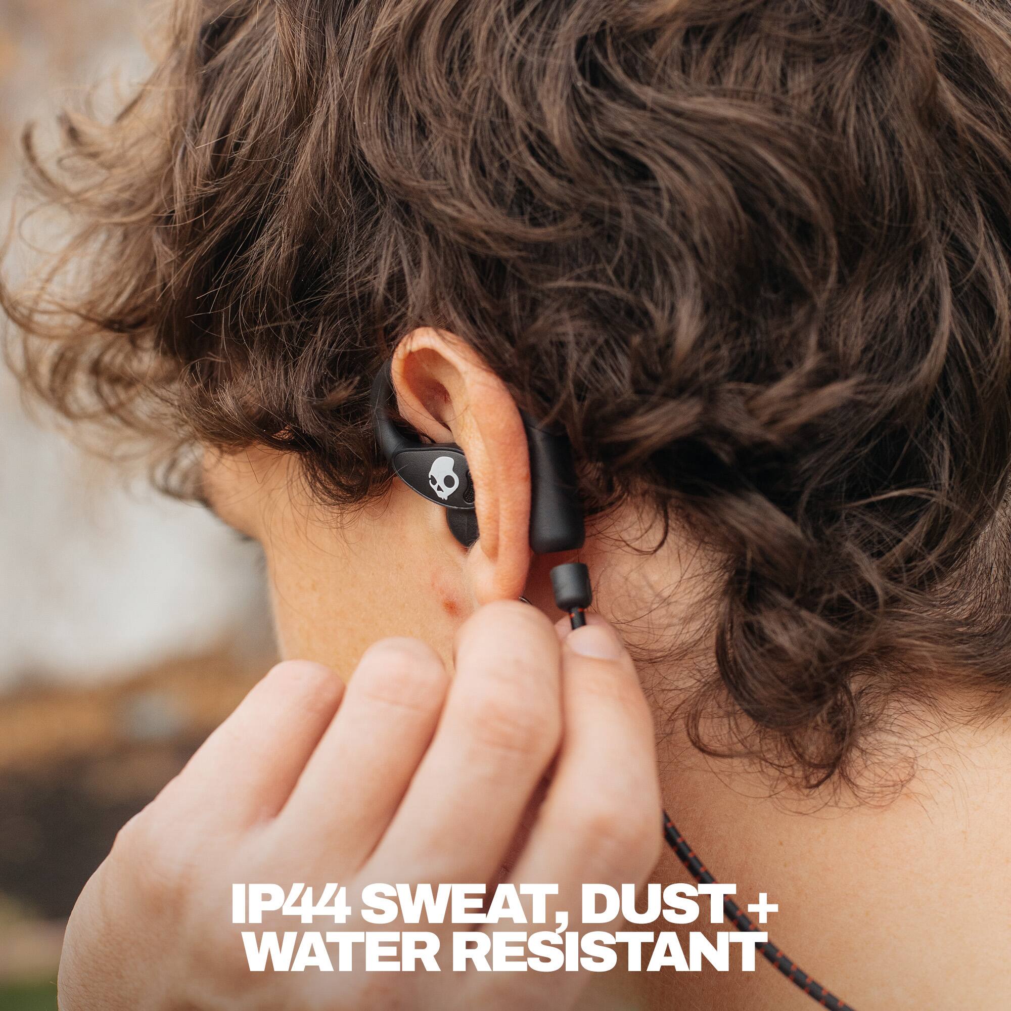 IP44 SWEAT, DUST + WATER RESISTANT