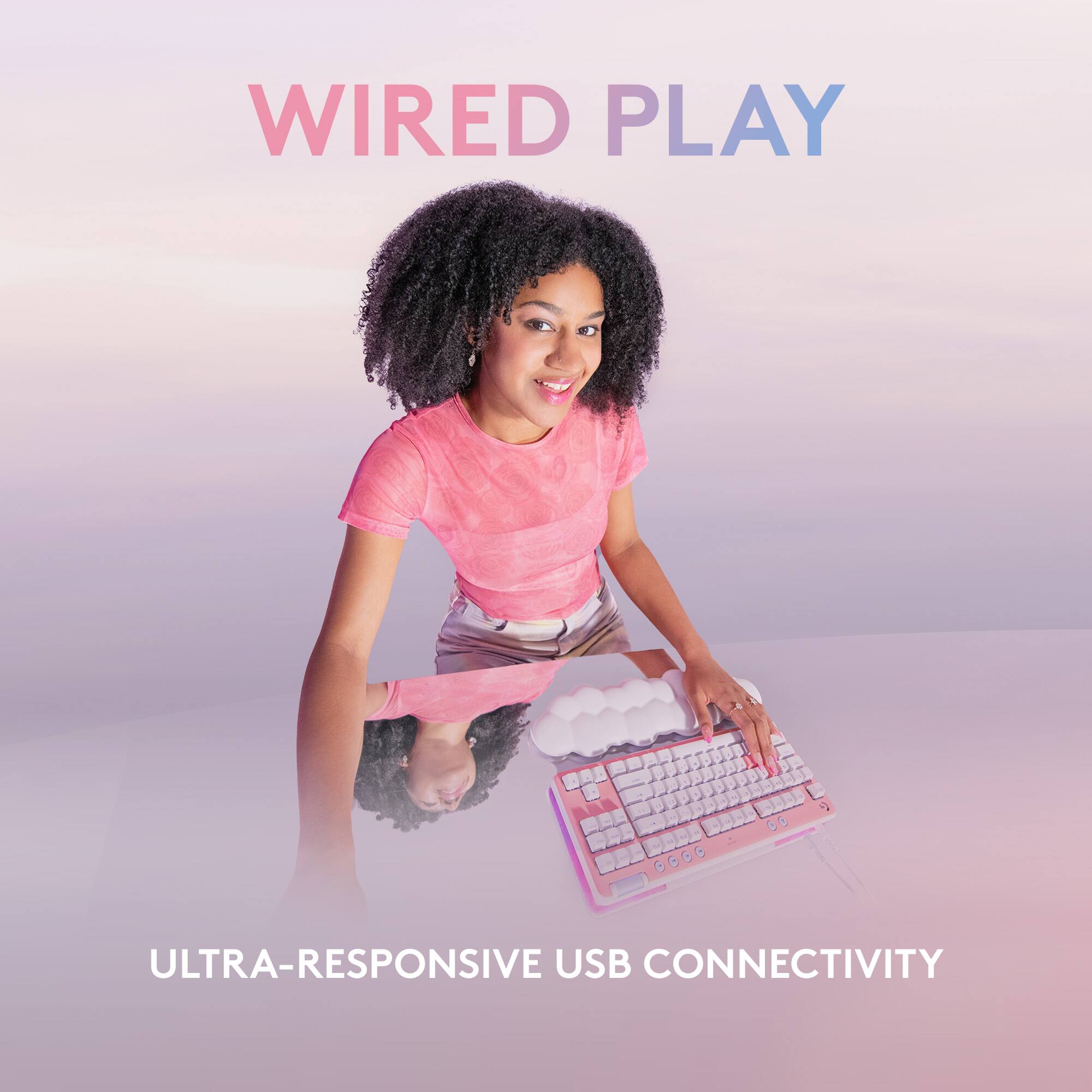WIRED PLAY ULTRA-RESPONSIVE USB CONNECTIVITY