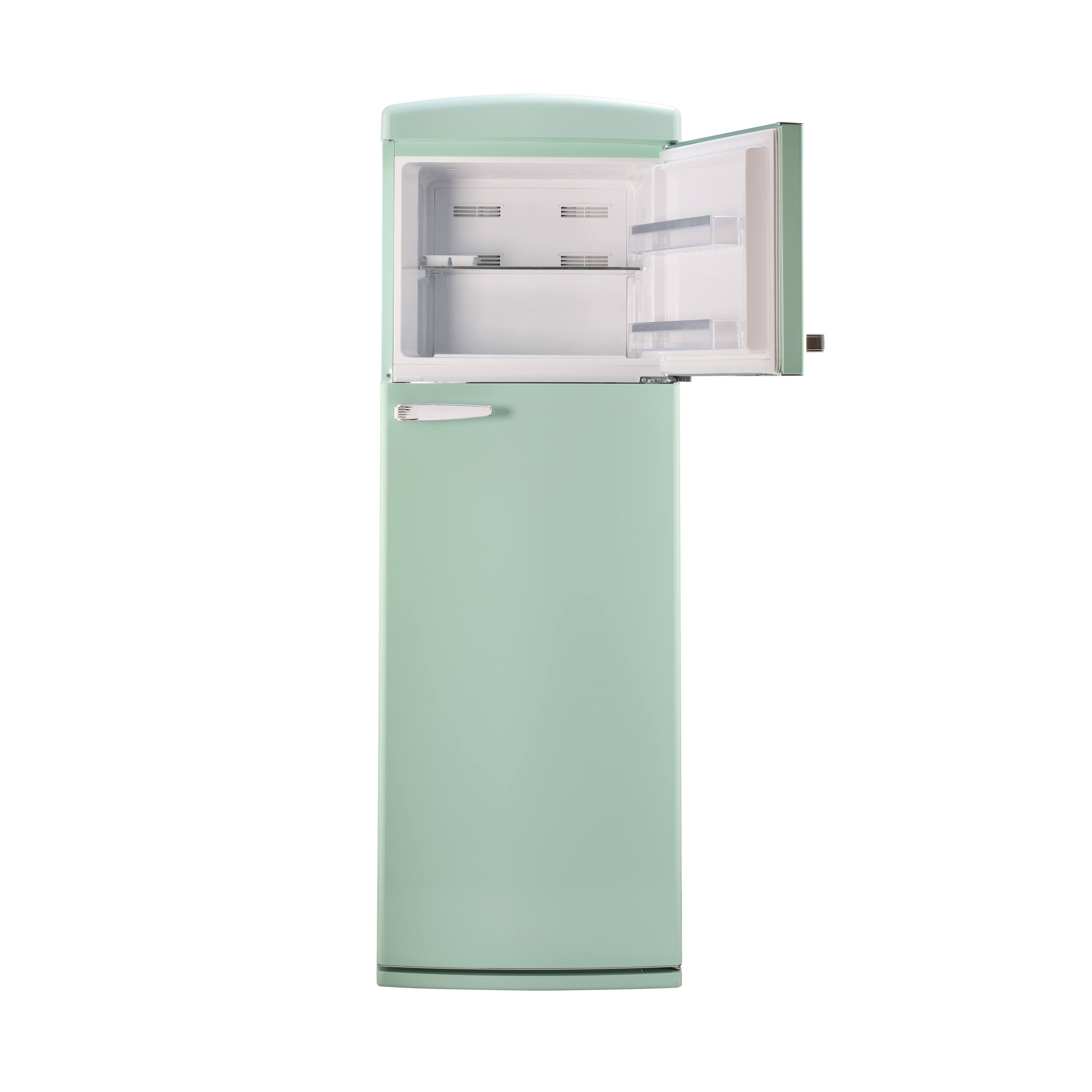Alt View 7. Unique Appliances - 24 in. Wide Classic Retro 11 cu.ft. Top Freezer Refrigerator - Summer Mint Green.