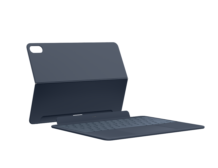 Front. OnePlus - Pad 3 Smart Keyboard - Blue.