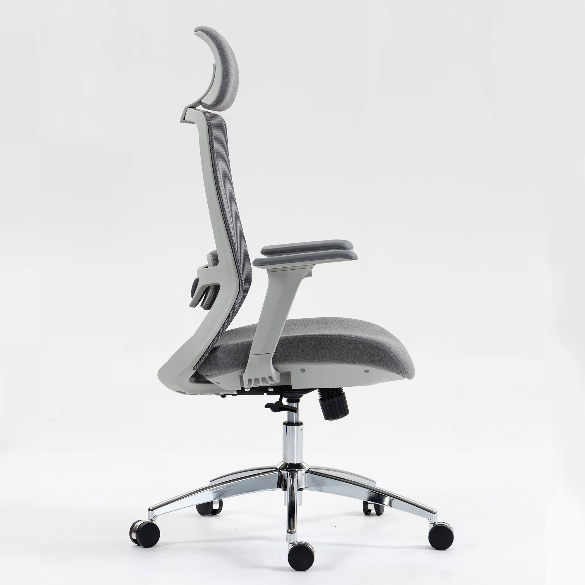 Alt View 6. Spaco - Spaco Ergonomic High Back Mesh Executive Office Chair, for Home Office - Grey.