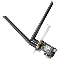 Cudy - AX3000 Wireless Wi-Fi 6 PCIe Card, Bluetooth 5.2, AX200, 3000Mbps WiFi 6 Speed, 802.11ax/ac/a/b/g/n, Windows - black - Front_Zoom