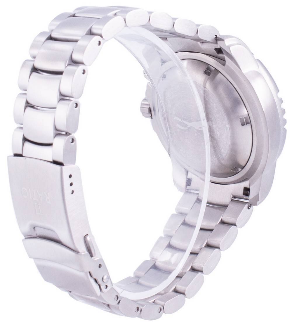 Alt View 1. RATIO - FreeDiver Helium-Safe 1000M Sapphire Automatic 1068HA96-34VA-ORG Men's Watch - Orange.