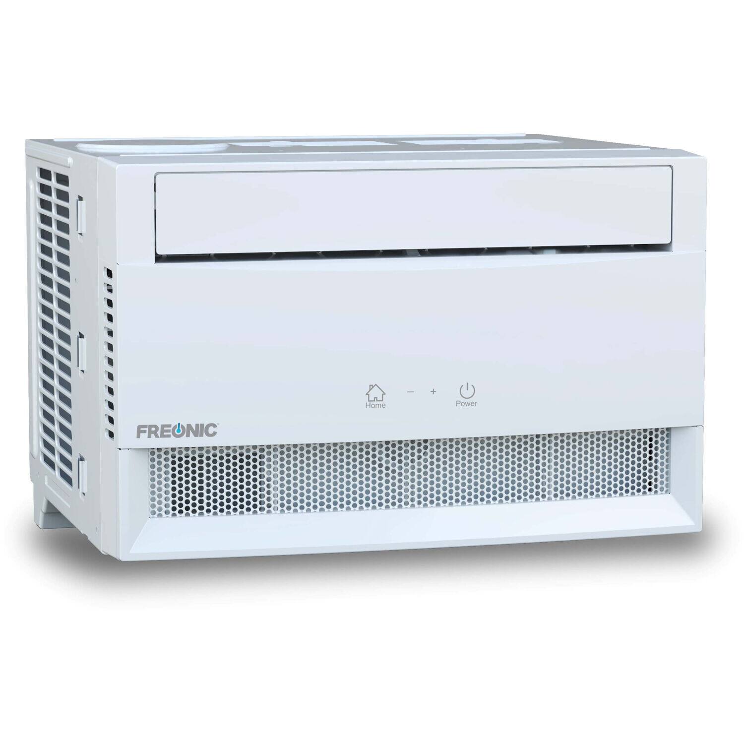 Left. Freonic - 250 Sq. Ft. 6,000 BTU Window Air Conditioner - White.
