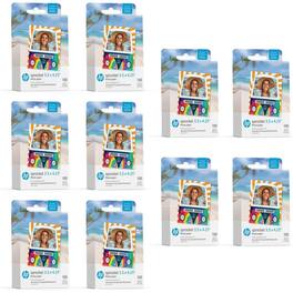 HP - Sprocket 3.5" x 4.25" Sticky-Backed Zink Photo Paper (1000-Pack), Compatible w/Photobooth