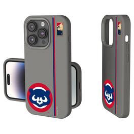 Keyscaper - MLB - Chicago Cubs 1979 Logo iPhone Soft Touch Case - 14 - Gray