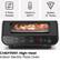5 Pizza Presets
Heats to 800°F
Makes 12" Pizzas
MANUAL
NEAPOLITAN
NEW YORK
THIN CRUST
PAN PIZZA
FROZEN
Lower Temp
Upper Temp
Hot Surface
Preheating
START
STOP
Cooling Down
00:15 Min
Set Alarm
CHEFMAN. High-Heat Indoor Electric Pizza Oven