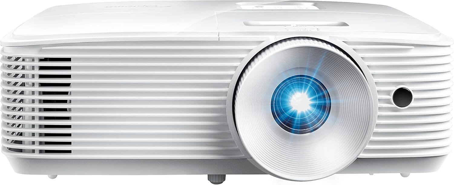 Front. Optoma - Optoma W335 WXGA DLP Professional Projector | Bright 3800 Lumens | Portable Size - White.
