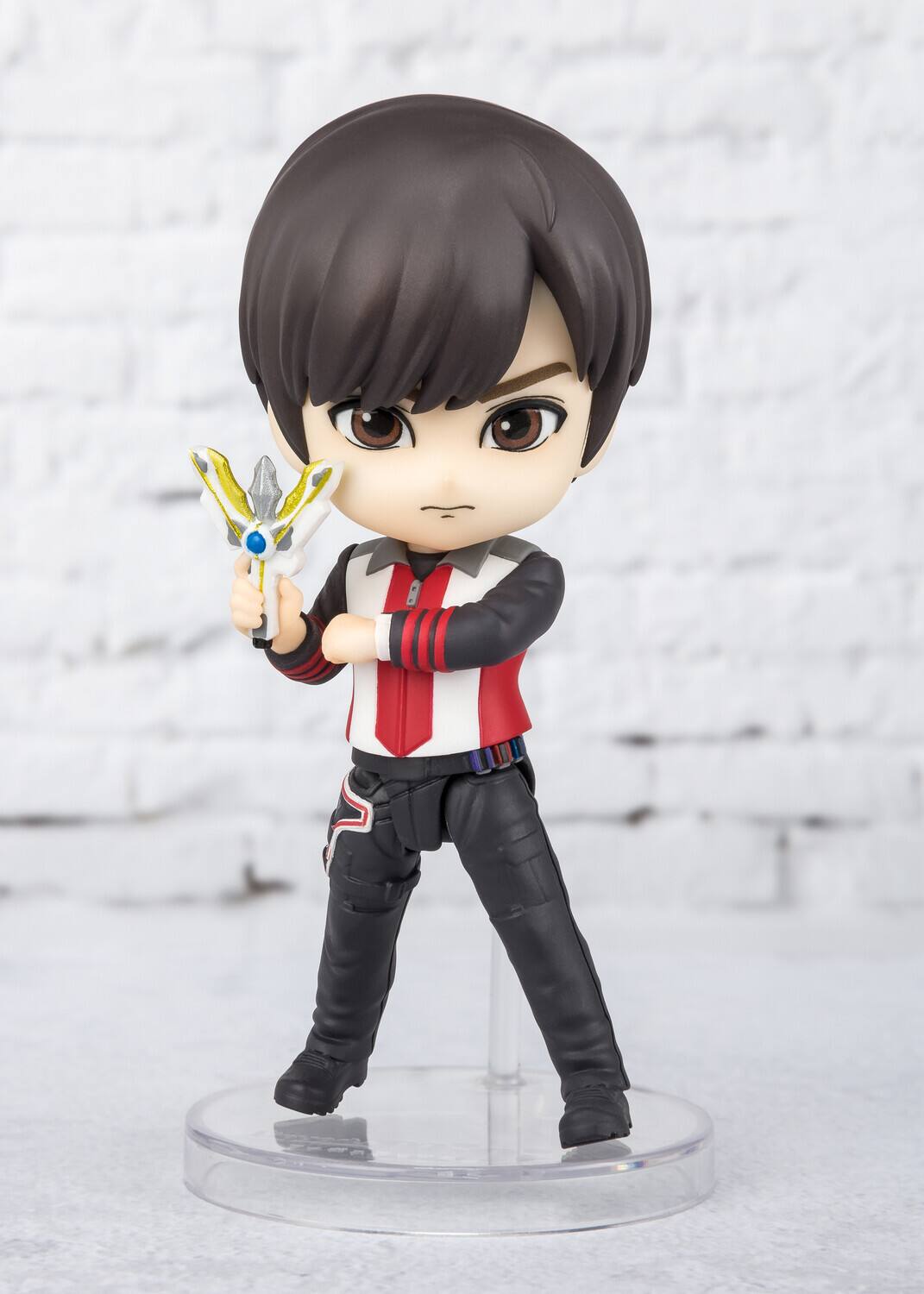 Alt View 3. Bandai - Tamashii Nations - Ultraman Trigger - Figuarts Mini - Kengo Manaka   - COLLECTIBLES - Multicolor.