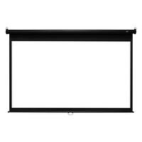 Elite Screens - Screens Manual B Series 135" Projector Screen - White - Front_Zoom