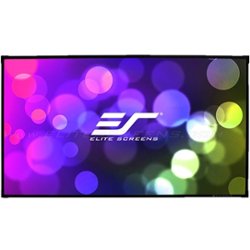 Elite Screens - Aeon Series 135" Projector Screen - Black/white - Front_Zoom