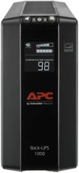 APC - Back-UPS Pro 1000VA Battery Back-Up System - Black - Front_Zoom