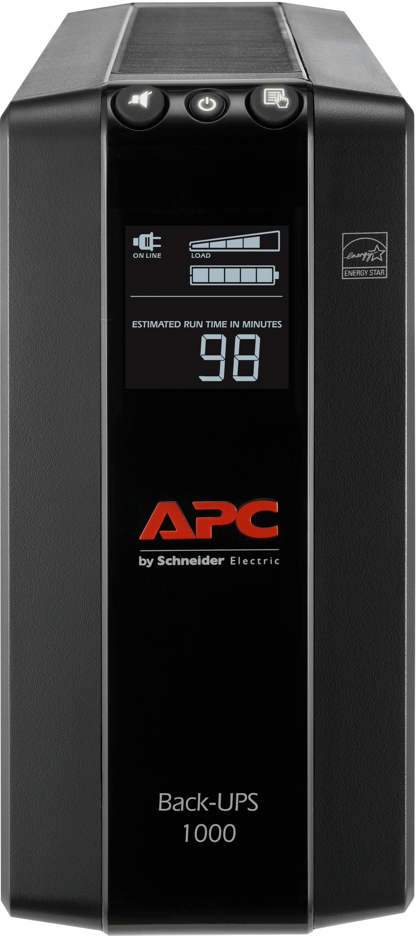 Alt View 11. APC - Back-UPS Pro BX1000M-LM60 1KVA Tower UPS - Black.