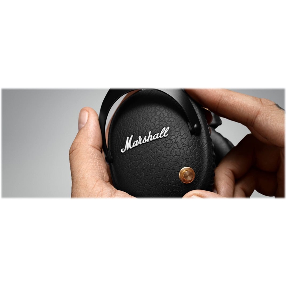 Marshall MONITOR II A.N.C. Wireless Noise Cancelling Over-the-Ear Headphones  Black 1005228 - Best Buy