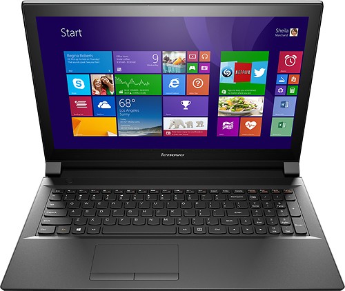  Lenovo - 15.6&quot; Touch-Screen Laptop - Intel Pentium - 4GB Memory - 500GB Hard Drive - Black
