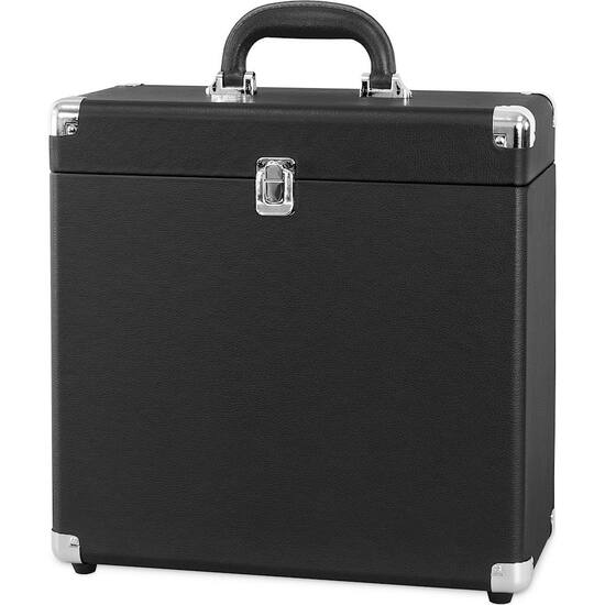 Victrola Storage Case For Vinyl Turntable Records Black Vsc 20 Bk Best Buy