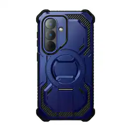 i-Blason - Armorbox Case for Samsung Galaxy S26 – Kickstand, Screen Protector, Military-Grade - Dark Blue